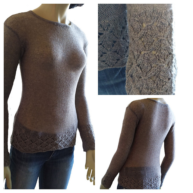 Jumper with border