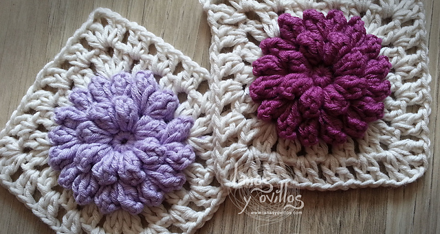 Pop Corn Granny Square