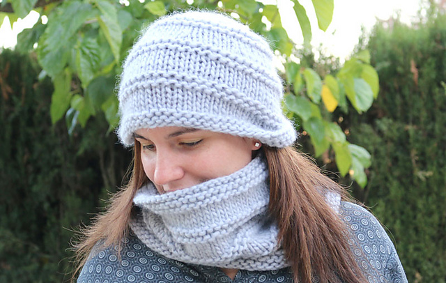 Hat and Circle Scarf