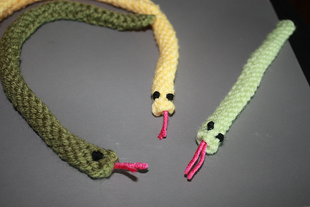 Stocking Stitch Snake
