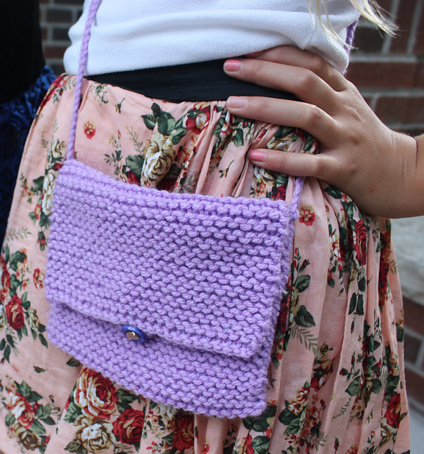 Garter Stitch Purse