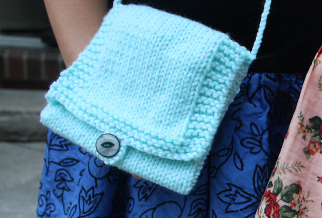 Stocking Stitch Purse