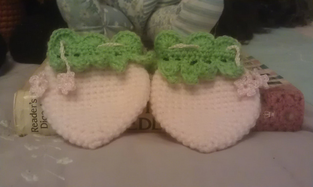 Flowertop scratch mittens
