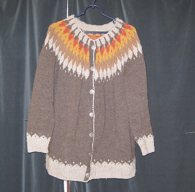 Designs 9a & 9c - Cardigan