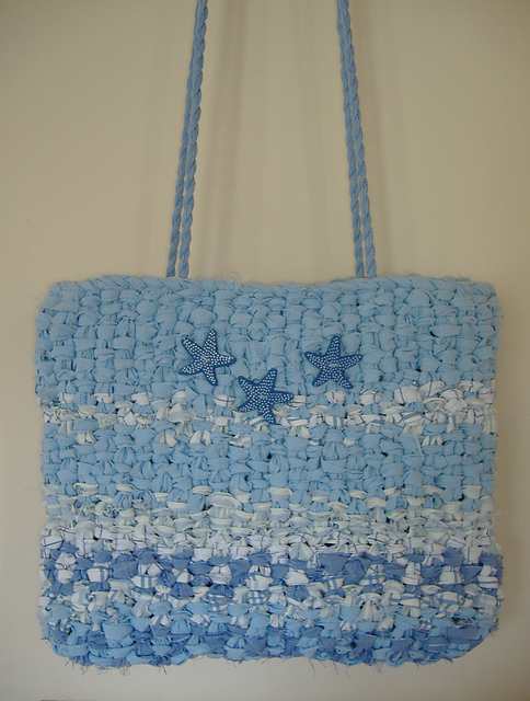 shades of blue - rag bag