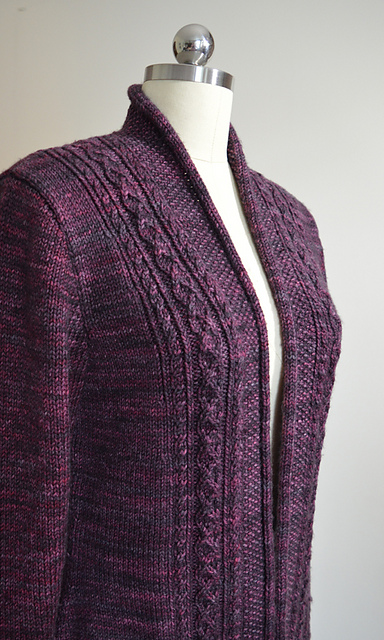 Ravelry: Rhinecliff Cardigan pattern by Valerie Hobbs