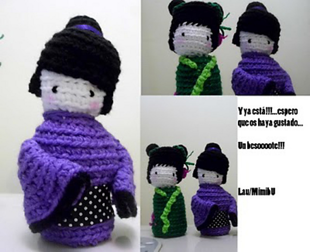 Amigurumi Kokeshi