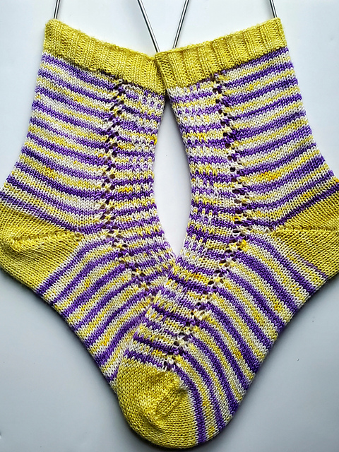 Signs of Spring Birthday Socks