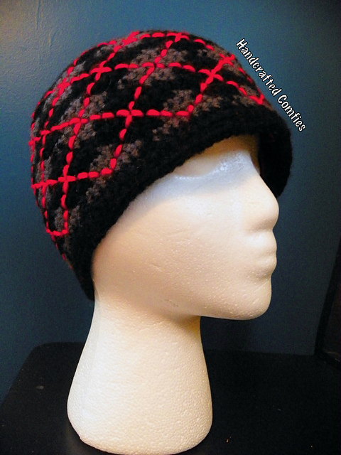 Argyle Style Hat