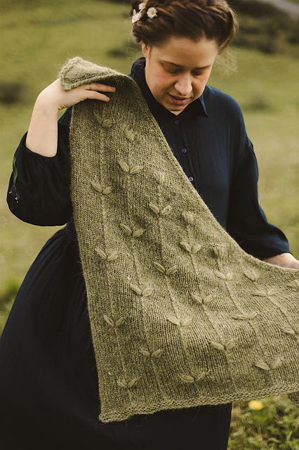 Welcome to my garden shawl