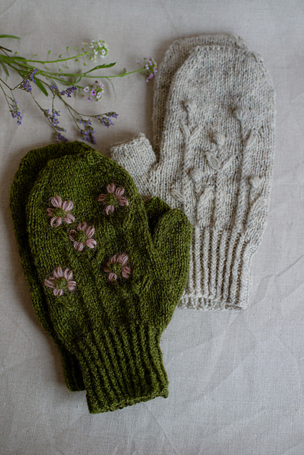Welcome to my garden mittens