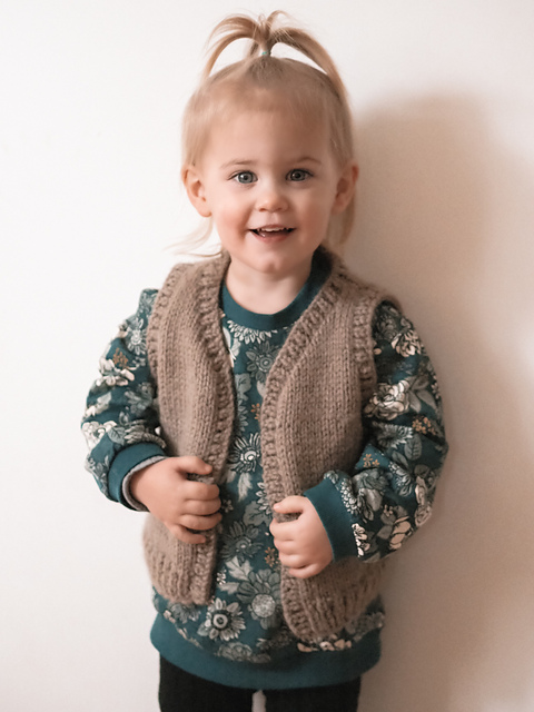 Mouwloos Kindervestje