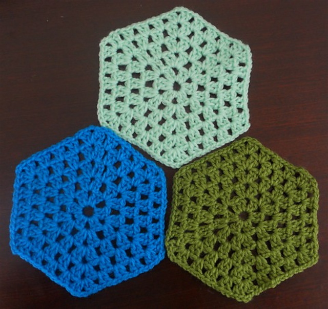 Circus Crochet Hexagon