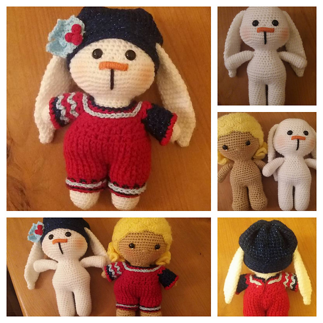 Weebee Doll - Dress Me Up Christmas Snow Bunny
