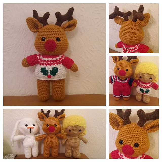 Weebee Doll - Dress Me Up Reindeer