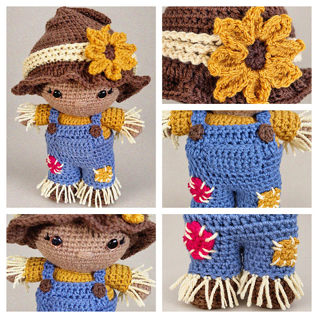 Weebee Doll - Halloween Scarecrow Costume
