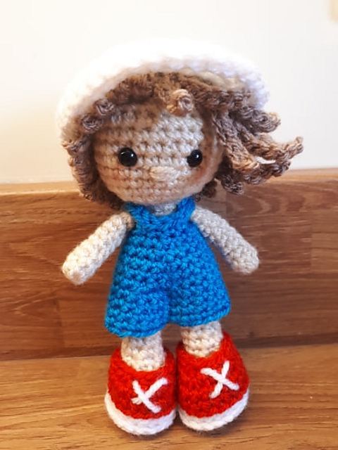 Weebee Pocket Paige Doll - Boys Hair & Outfit