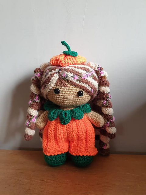 Weebee Doll - Pumpkin Dress Up Outfit