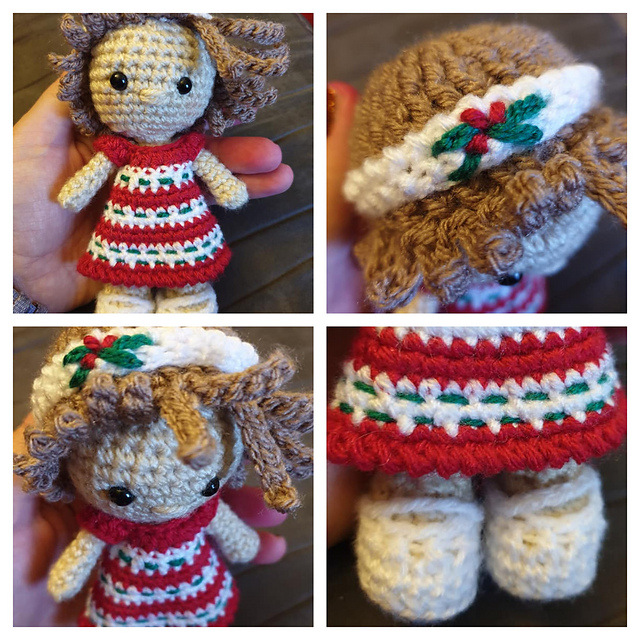 Weebee Pocket Paige Doll - Festive Outfit