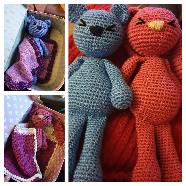 Weebee Soft Baby Bunny & Bear