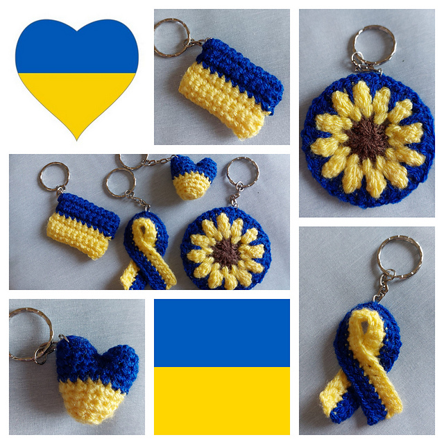 Keychains for Ukraine