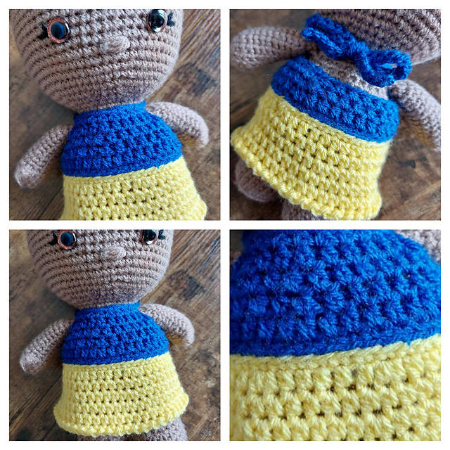 Weebee Doll - Colour Block Dress