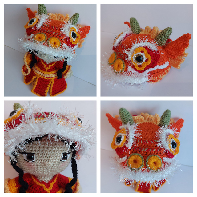 Weebee Doll Chinese New Year Dragon