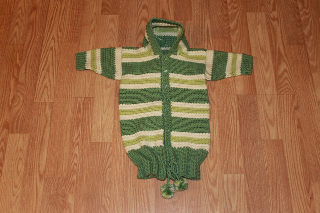 Hooded Baby Gown