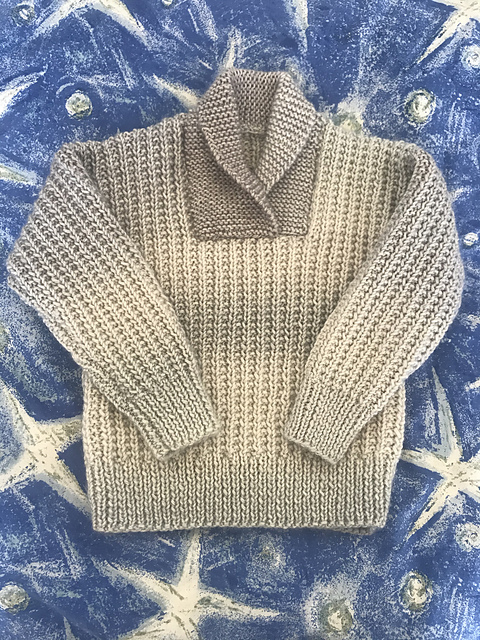 Rolled Collar and Dropped Shoulders