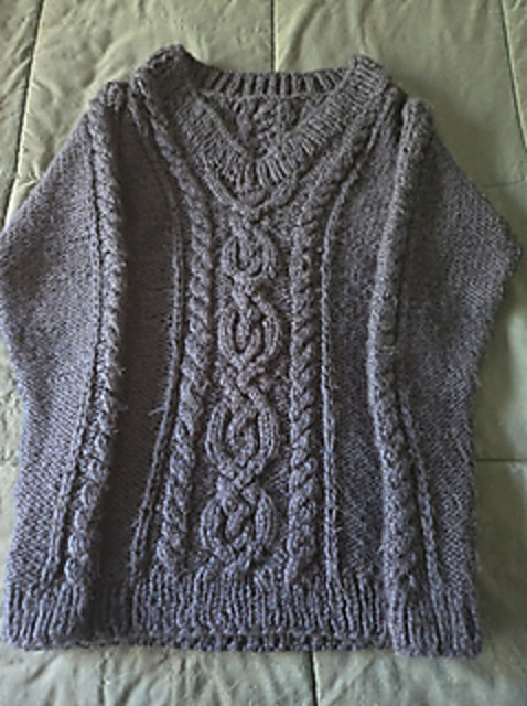 Double Cable Sweater