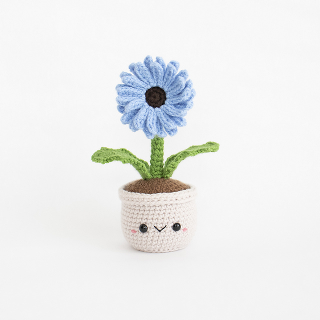 Amigurumi Gerbera Daisy