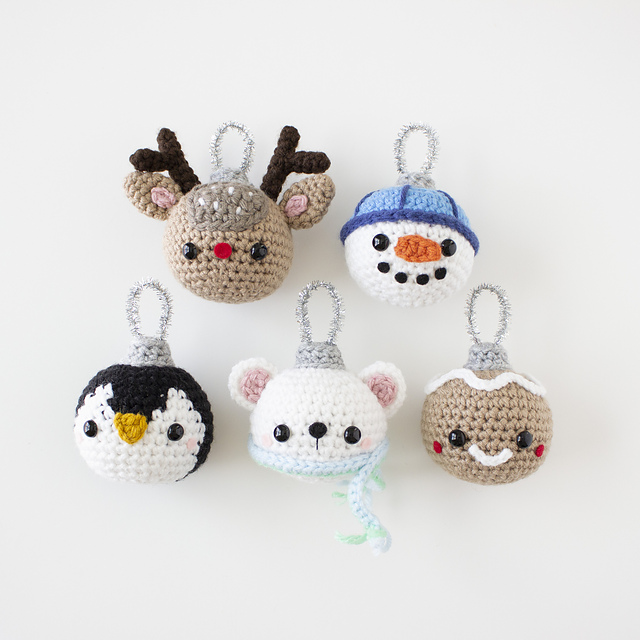 Amigurumi Christmas Ornaments
