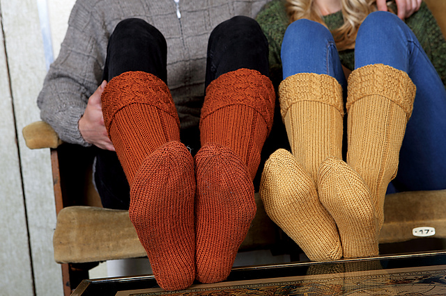 His & Hers Boot Socks
