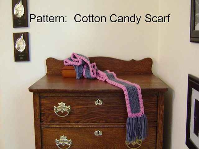 Cotton Candy Scarf
