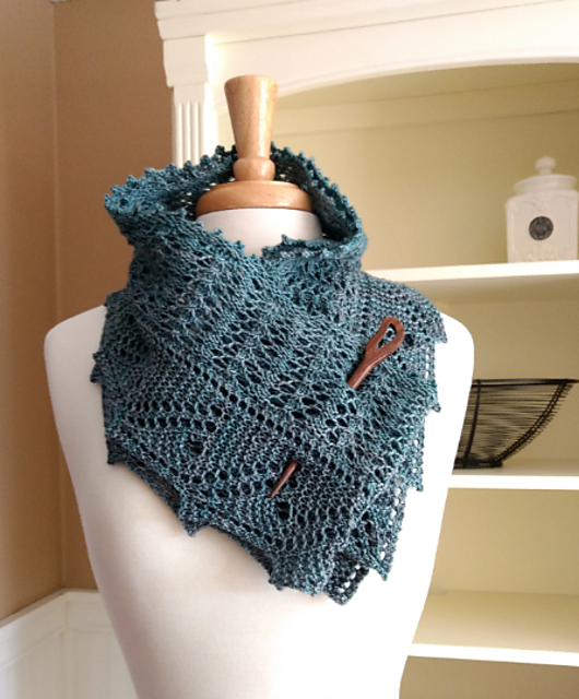 Front Porch Fern Lace Scarf