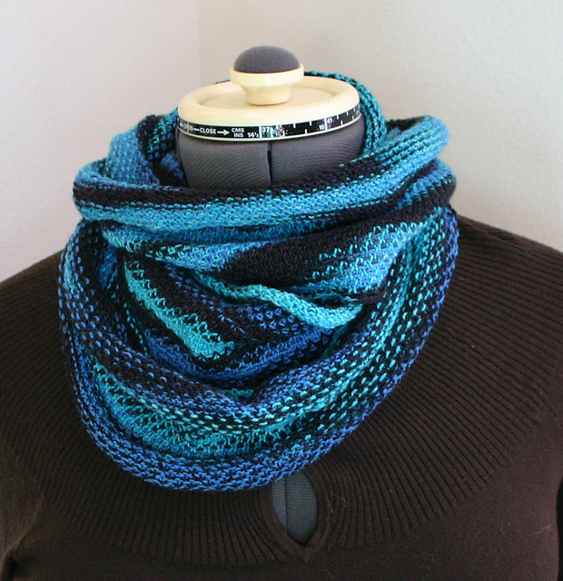 Woven Stitch Cowl and Scarf