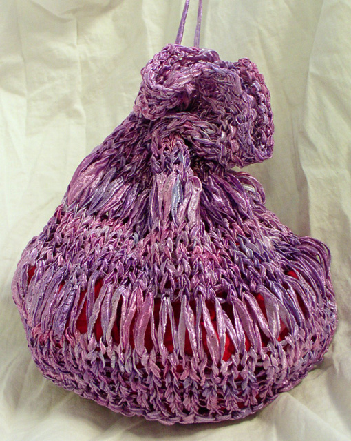 Ribbon Swimsuit Bag