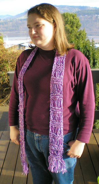 Open Ribbon Scarf