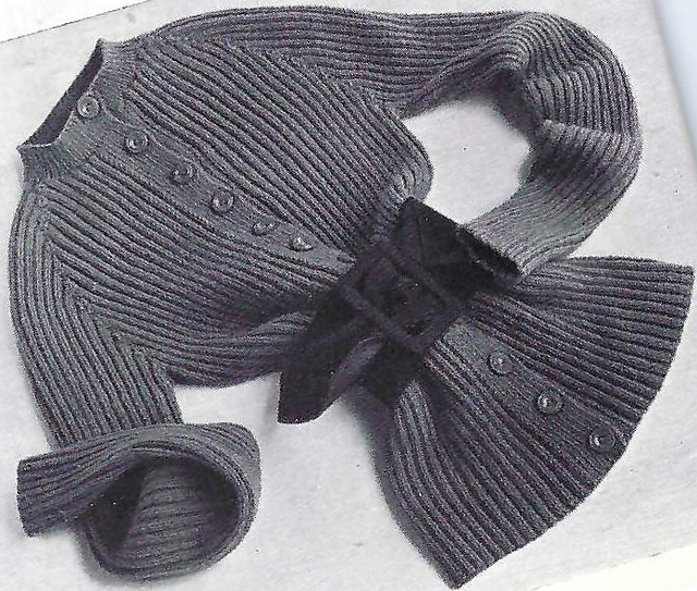 Ribbed Cardigan