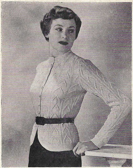 Cable Cardigan