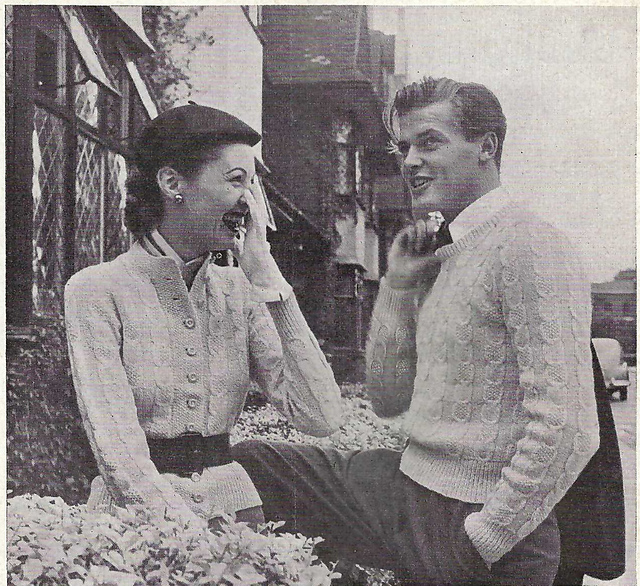 Cable Cardigan