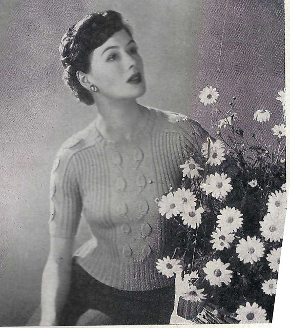 Leaf and Rib Jumper