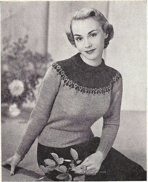 Fair Isle Yoke Jumper