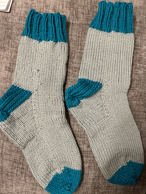 Vanilla Worsted Socks