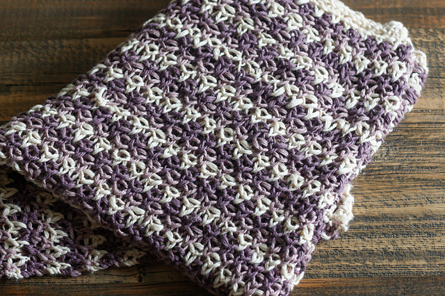 English Rose Tweed Baby Blanket