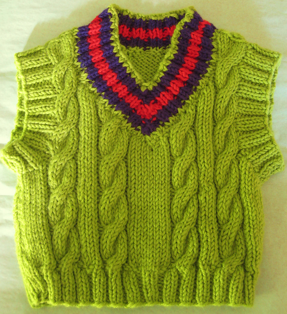 Little Captain Cableman Vest