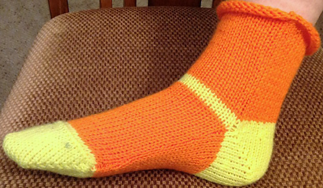 Machine Knit Men's Bed Socks