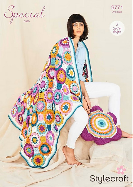 Playful Posy Blanket