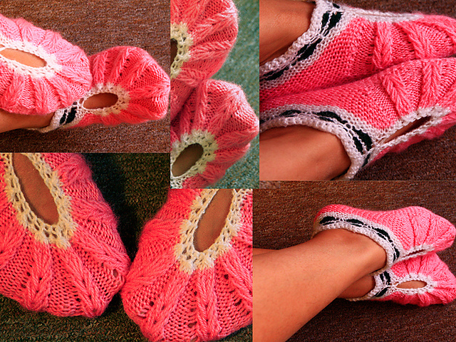 Aster Flower Slipper