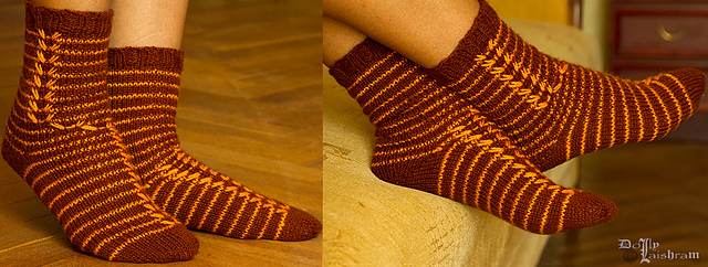 Flower Trail Sock